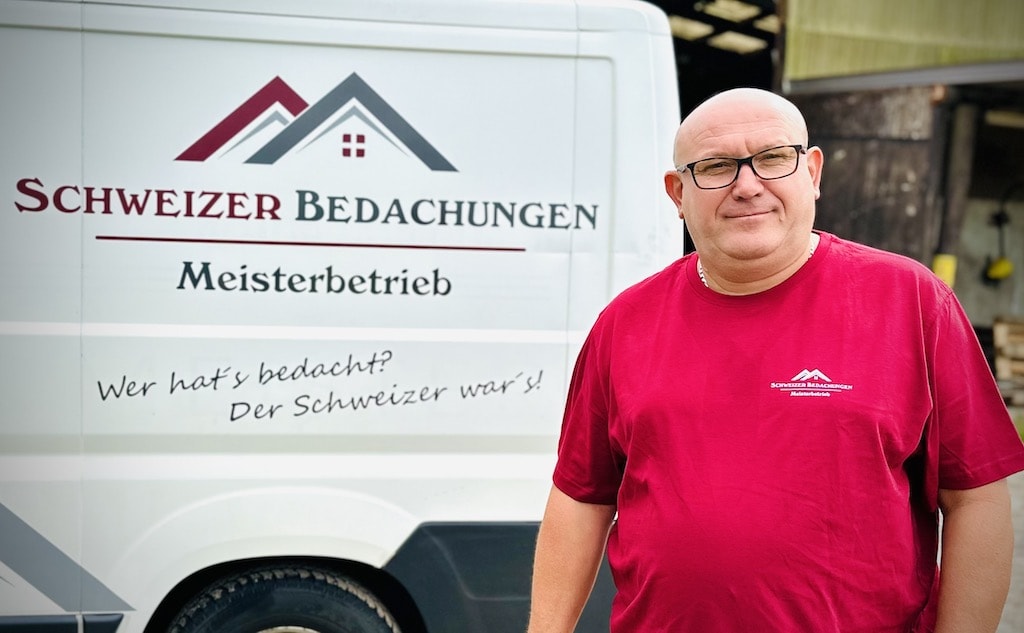 Jurij – Dachdecker bei Artjom Schweizer Bedachungen